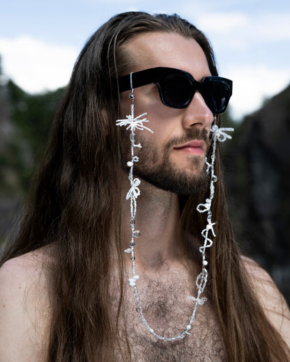 Dead Coral Sunglasses Necklace