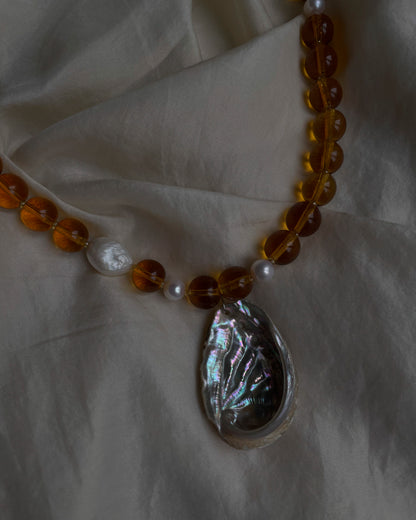 Sunset Shell Necklace